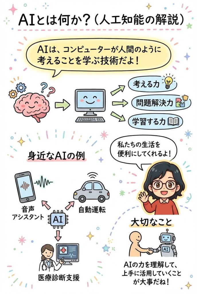 AIとは何か（AIの解説）：図解グラレコ
