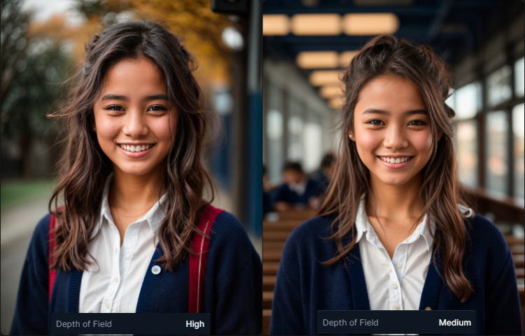 左PhotoReal（High）、右PhotoReal（Medium）