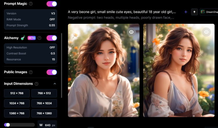 ＋Alchemy＋Prompt Magic V3