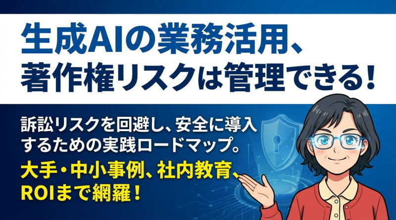 企業導入事例から学ぶ生成AI活用戦略｜全社員取得を目指す企業の取り組み