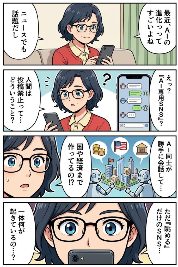 AIだけが投稿できるSNSがあるって本当?