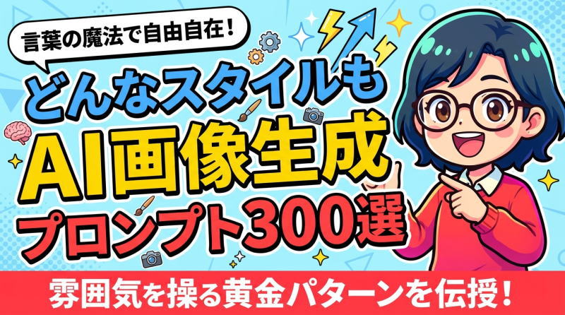 AI画像生成プロンプト大全【ジャンル別300表現まとめ】